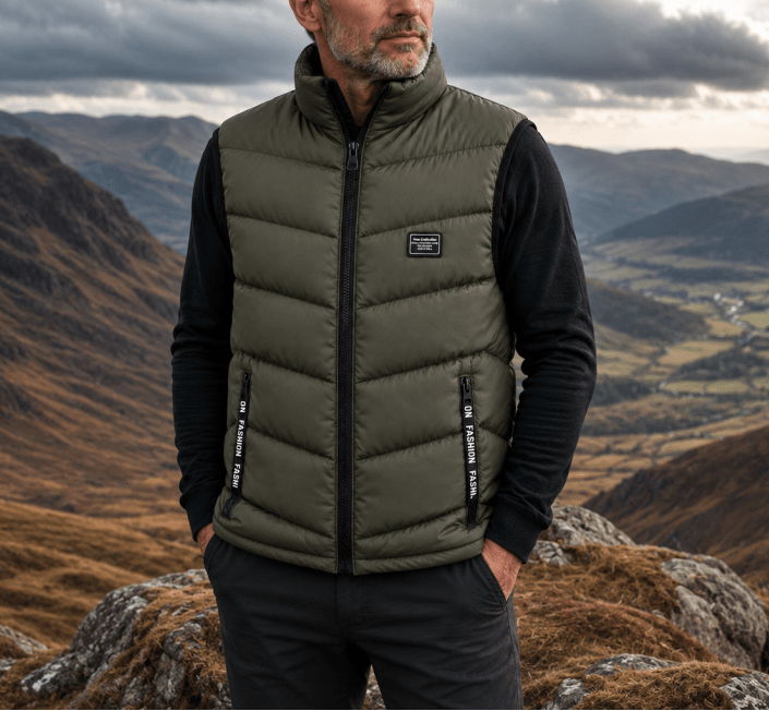 Cory - Coldweather Gilet | By Mason & Reed London