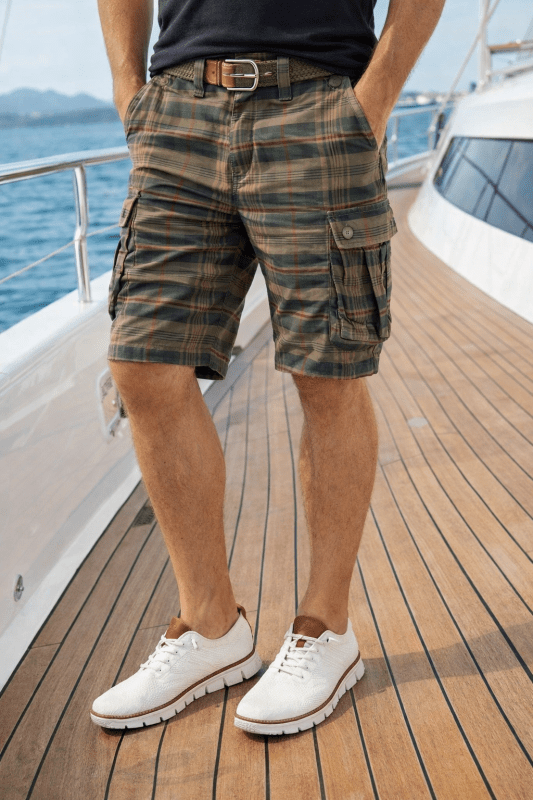 Warren - Classic Cargo Utility Shorts | By Mason & Reed London