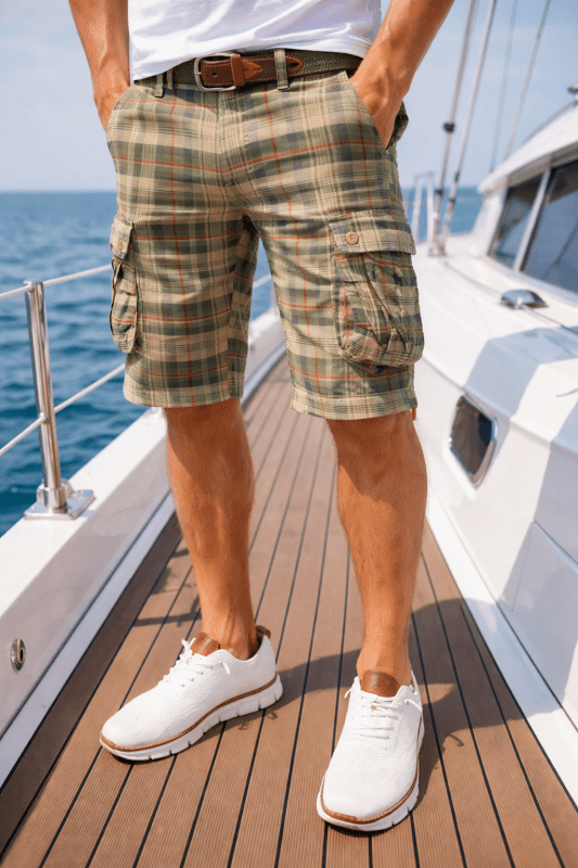 Warren - Classic Cargo Utility Shorts | By Mason & Reed London