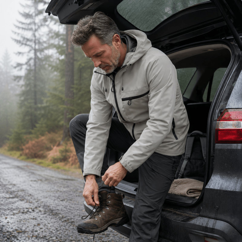Grant - Adventure Hooded Coat | By Mason & Reed London