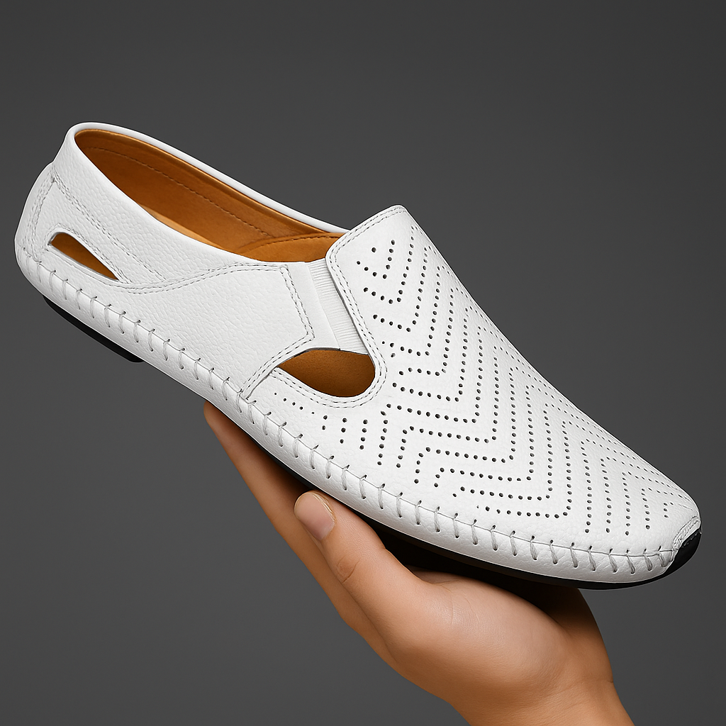 Leory - Classic Italian Comfort Sandals | By Mason & Reed London