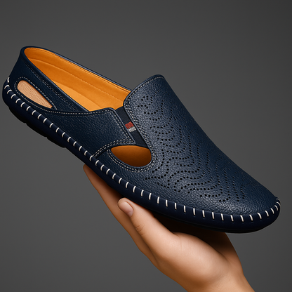 Leory - Classic Italian Comfort Sandals | By Mason & Reed London