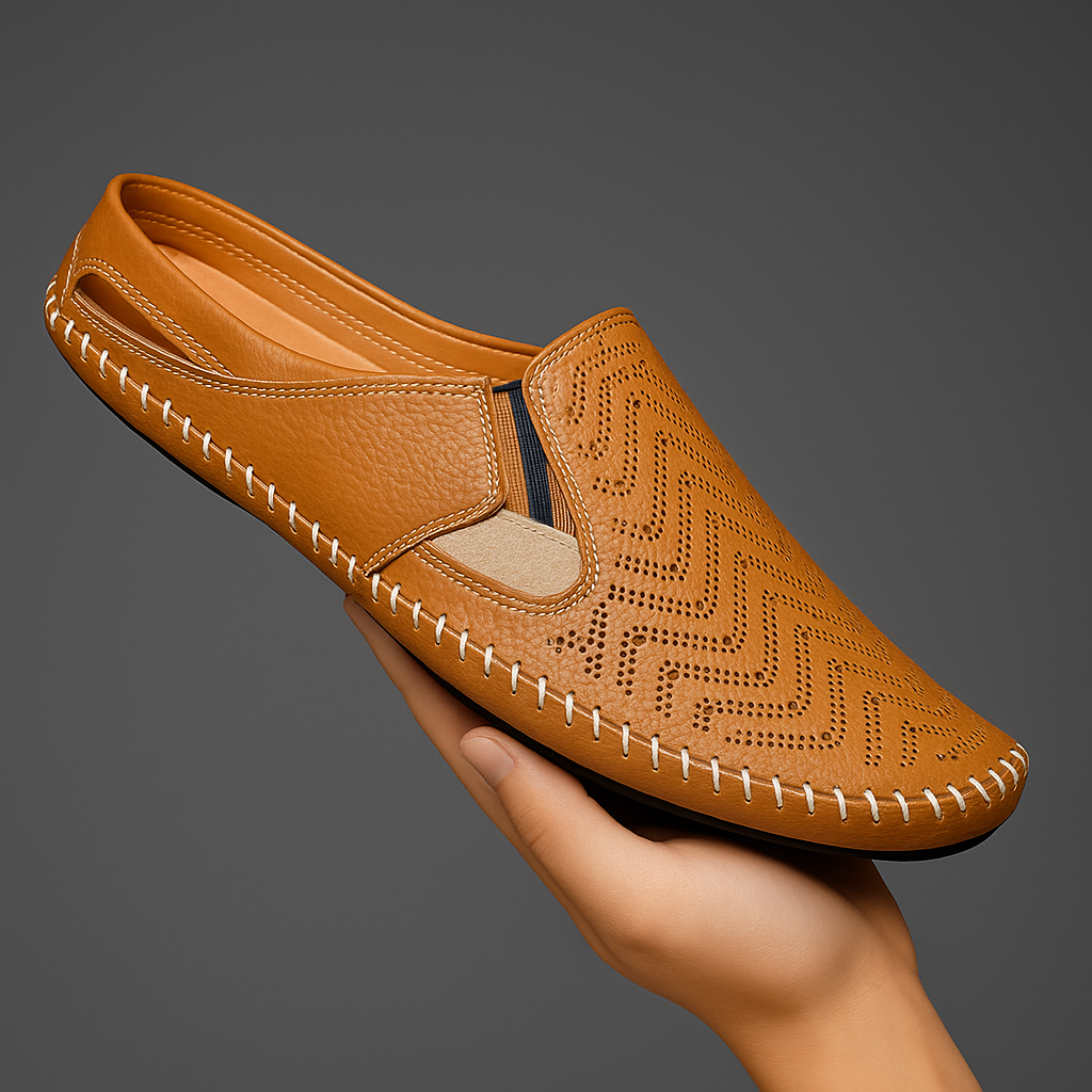 Leory - Classic Italian Comfort Sandals | By Mason & Reed London