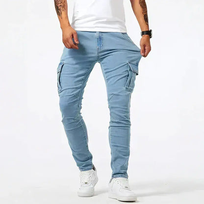Christopher - Relaxed Cargo Jeans | By Mason & Reed London