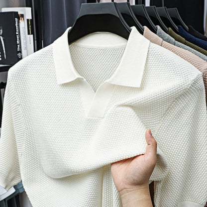 Winslow - Luxe Weave Polo Shirt | By Mason & Reed London