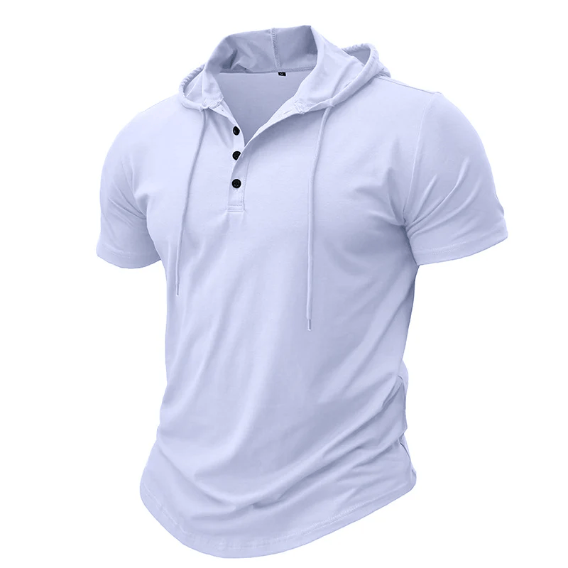 Rhett - Relaxed Fit Henley Hoodie | By Mason & Reed London