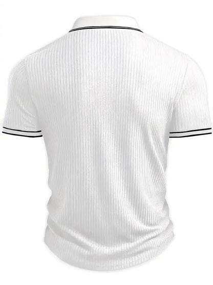Cash - Timeless Short Sleeve Polo | By Mason & Reed London