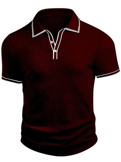 Cash - Timeless Short Sleeve Polo | By Mason & Reed London