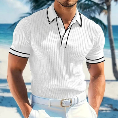 Cash - Timeless Short Sleeve Polo | By Mason & Reed London