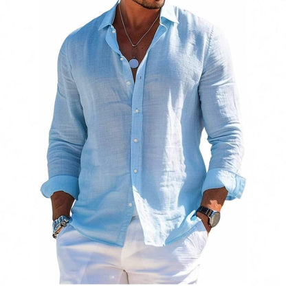 Boone - Relaxed Button-Up Shirt | By Mason & Reed London