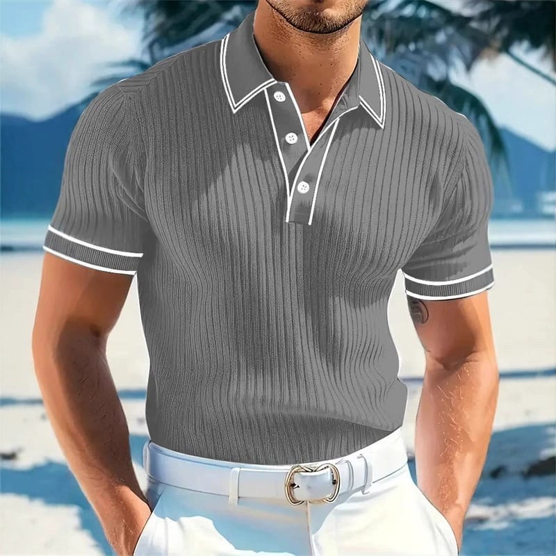 Cash - Timeless Short Sleeve Polo | By Mason & Reed London