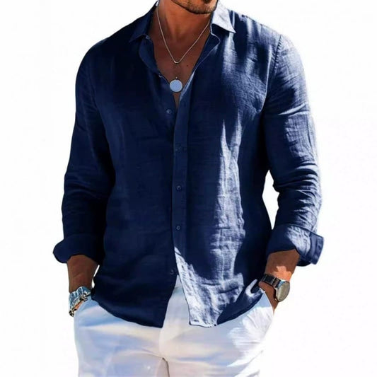 Boone - Relaxed Button-Up Shirt | By Mason & Reed London