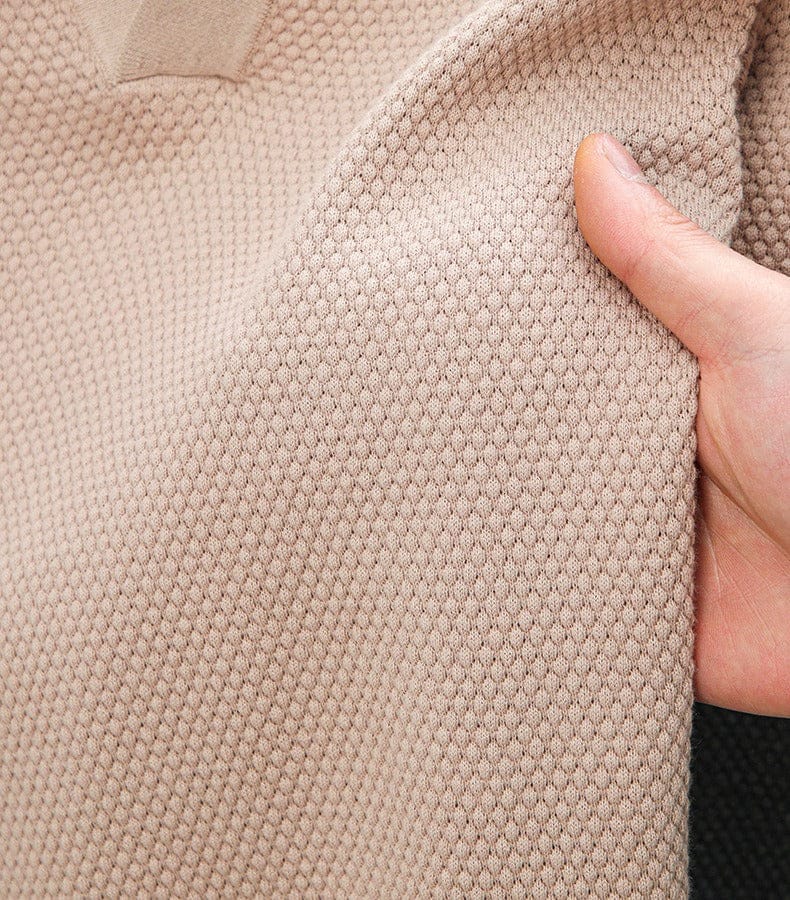 Winslow - Luxe Weave Polo Shirt | By Mason & Reed London