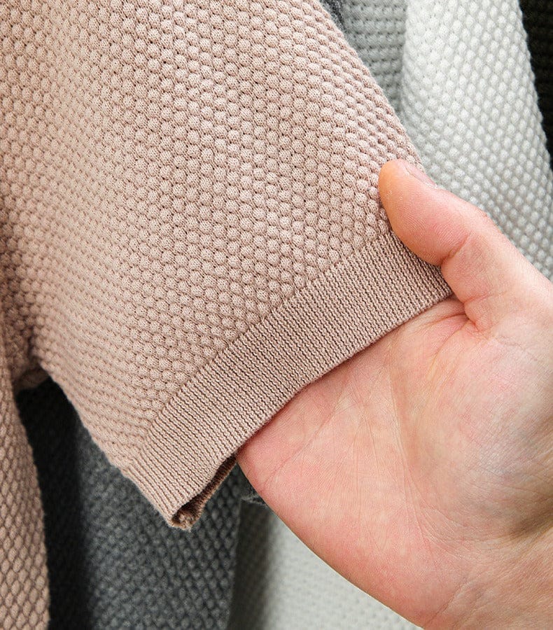Winslow - Luxe Weave Polo Shirt | By Mason & Reed London