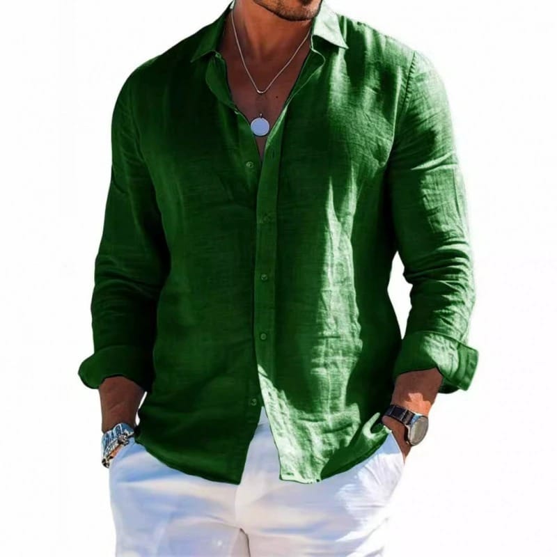 Boone - Relaxed Button-Up Shirt | By Mason & Reed London