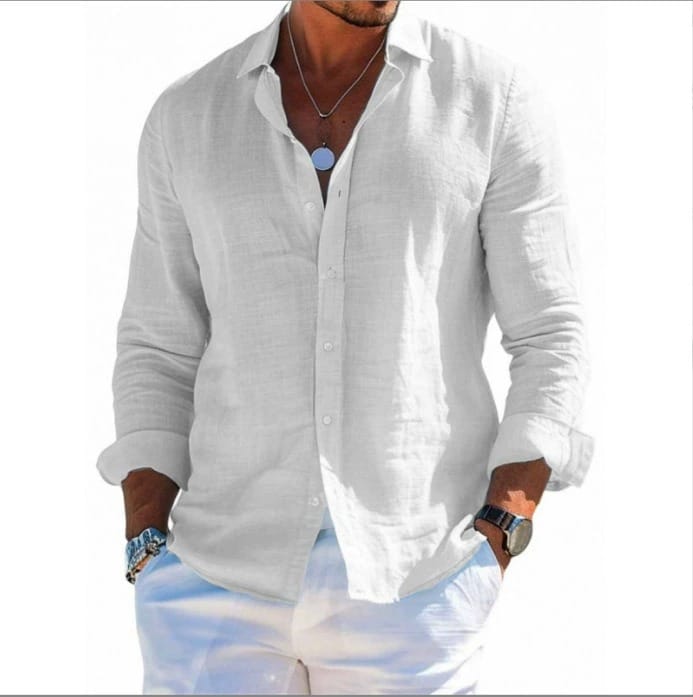 Boone - Relaxed Button-Up Shirt | By Mason & Reed London