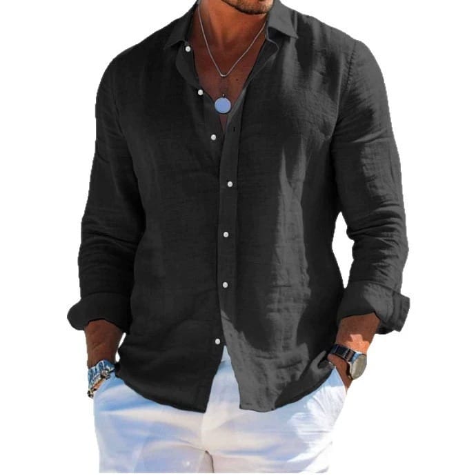 Boone - Relaxed Button-Up Shirt | By Mason & Reed London