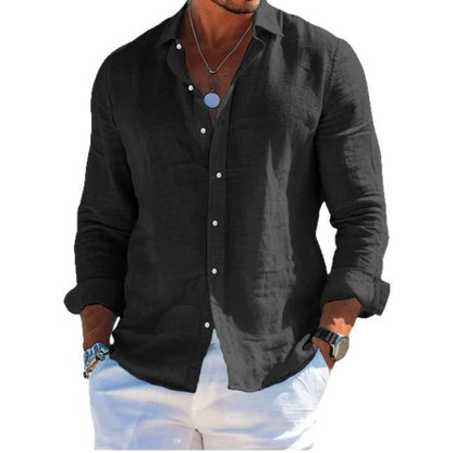 Boone - Relaxed Button-Up Shirt | By Mason & Reed London