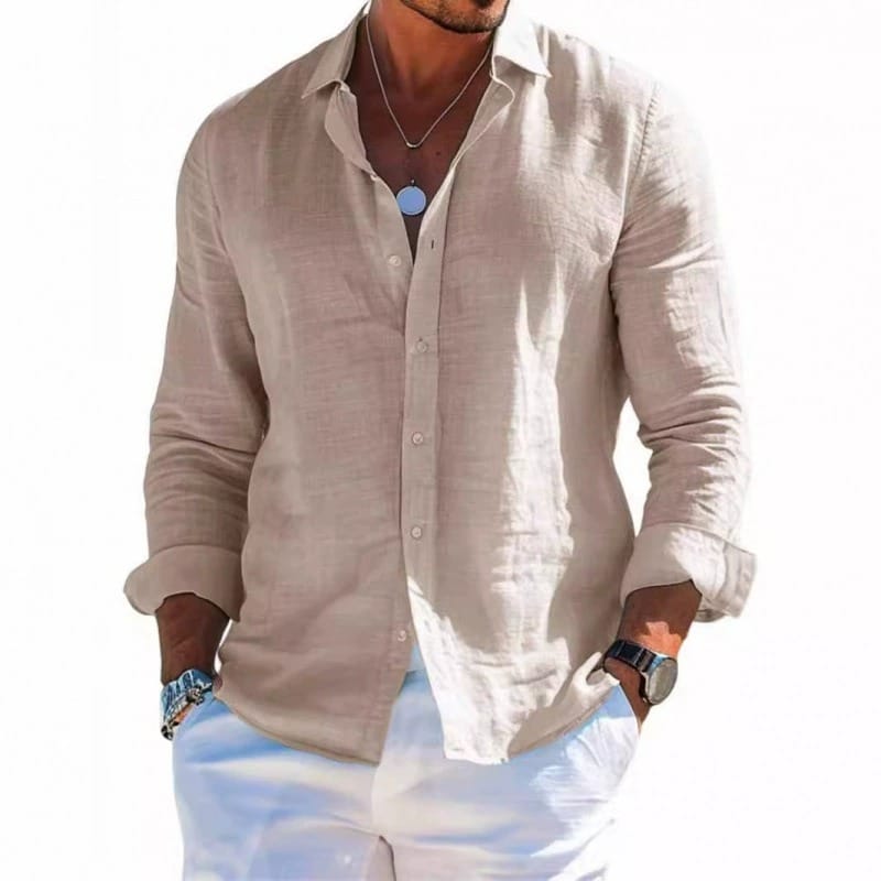 Boone - Relaxed Button-Up Shirt | By Mason & Reed London