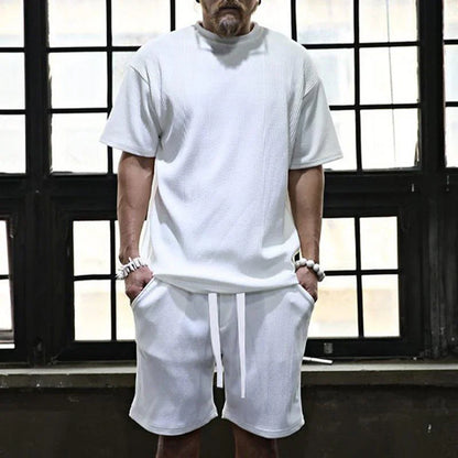 Talin - Relaxed Resort Shirt & Shorts Set | By Mason & Reed London