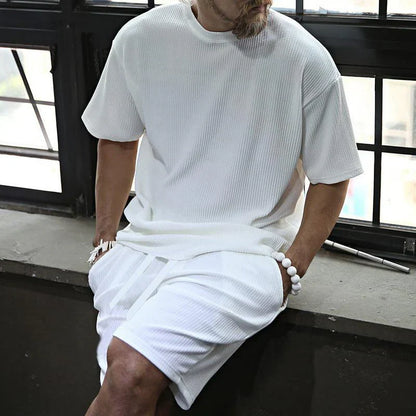 Talin - Relaxed Resort Shirt & Shorts Set | By Mason & Reed London