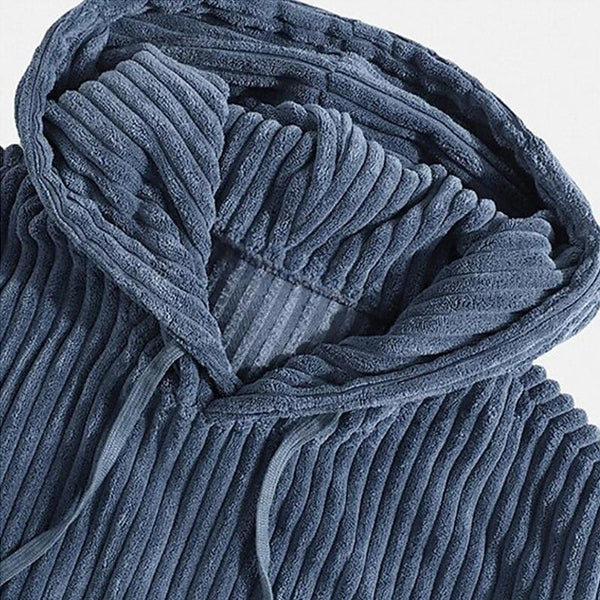 Riven - Heritage Corduroy Pullover Hoodie | By Julian & Claire Toronto