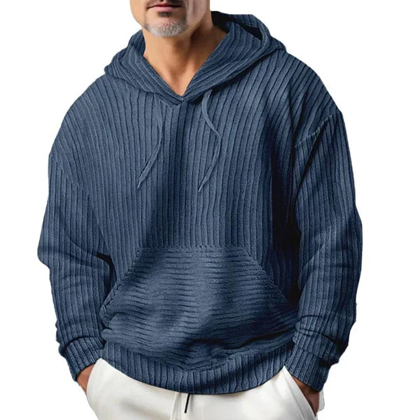 Riven - Heritage Corduroy Pullover Hoodie | By Julian & Claire Toronto