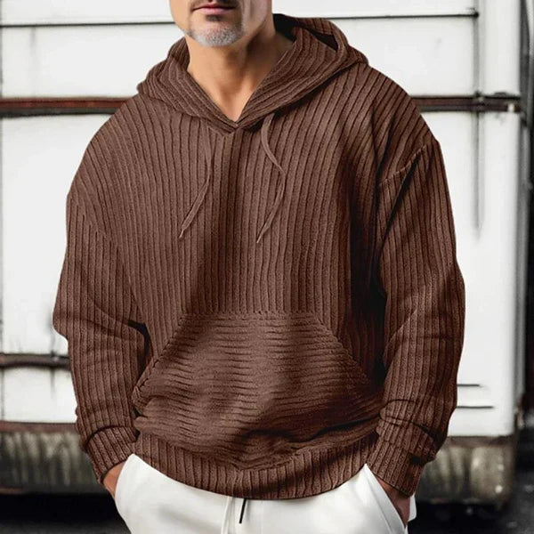 Riven - Heritage Corduroy Pullover Hoodie | By Julian & Claire Toronto