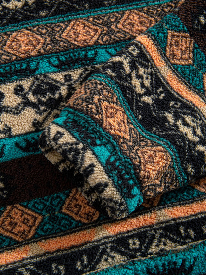 Edgar - Ethnic Geometric Hooded Pullover | By Mason & Reed London