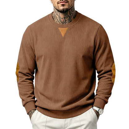 Billy - Textured Colour Block Sweatshirt | By Mason & Reed London
