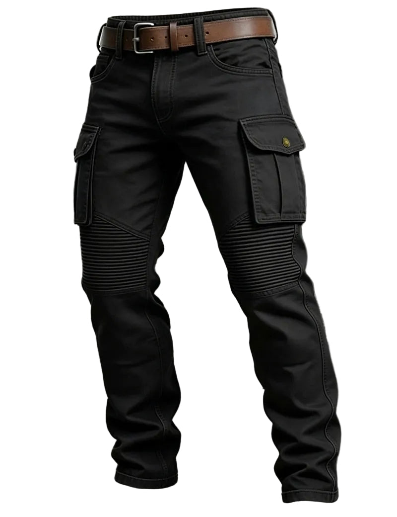 Xavier - Multi-Pocket Comfort Cargo Pants | By Mason & Reed London