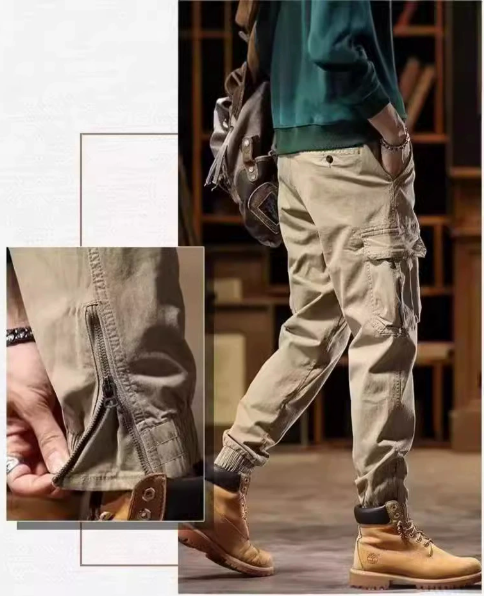Lincoln - Multi-pocket Cargo Pants | By Mason & Reed London