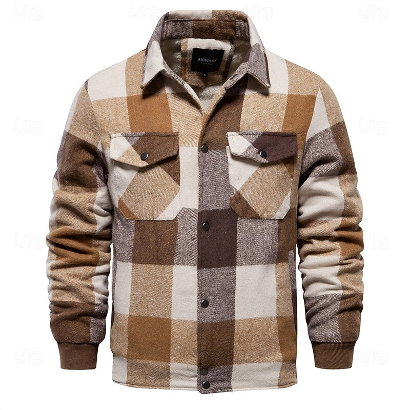Seth - Rugged Shirt Jacket | By Mason & Reed London