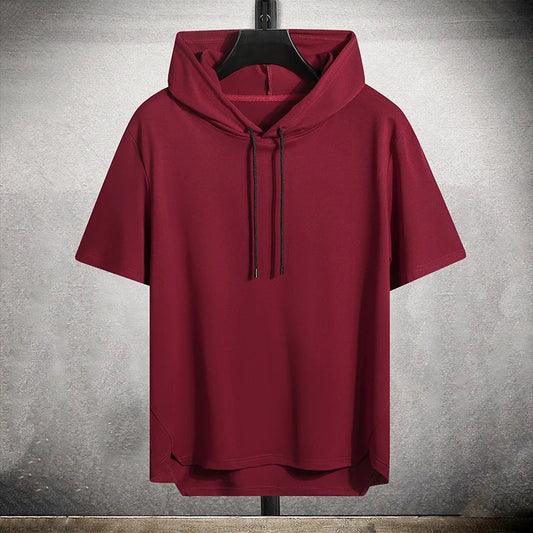 Bradley - Relaxed Fit Athletic Hooded Tee | By Mason & Reed London