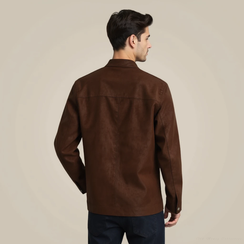 James - Suede-Leather Jacket | By Mason & Reed London
