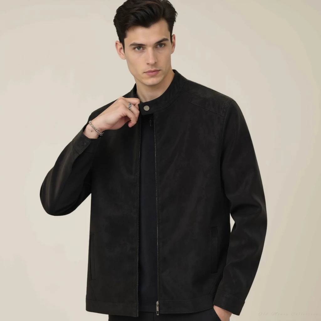 James - Suede-Leather Jacket | By Mason & Reed London