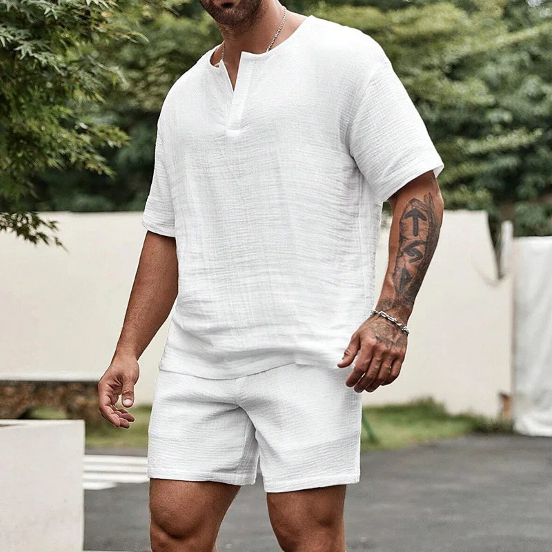 Tanner - Lightweight Relaxed Fit Lounge Set | By Mason & Reed London