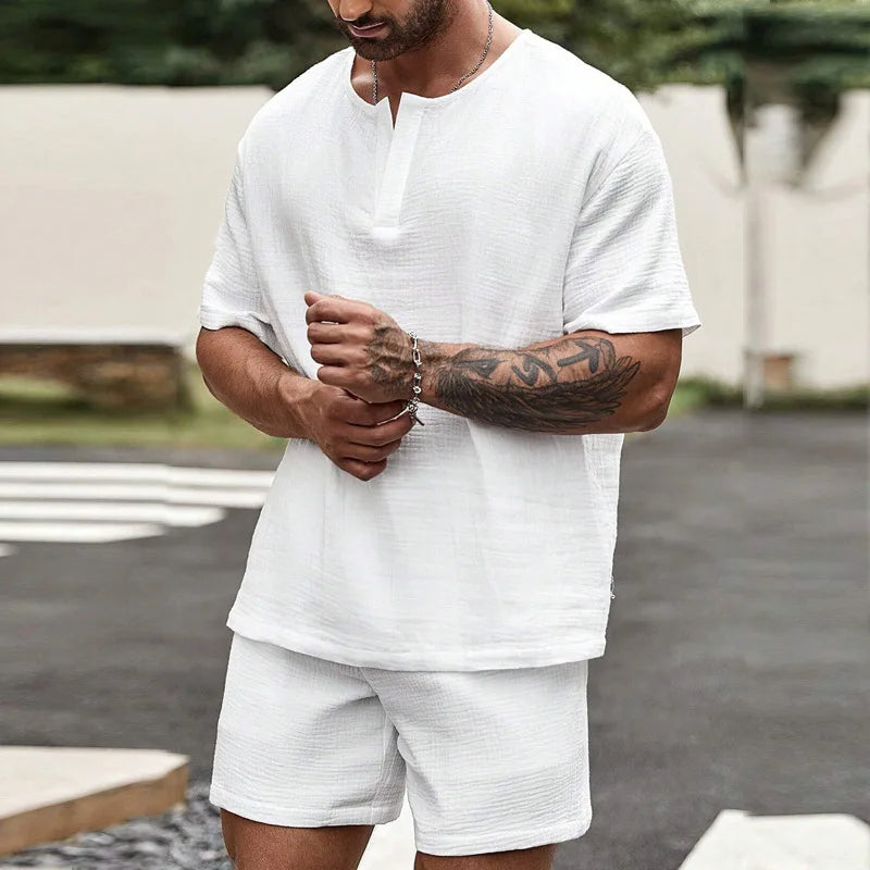 Tanner - Lightweight Relaxed Fit Lounge Set | By Mason & Reed London