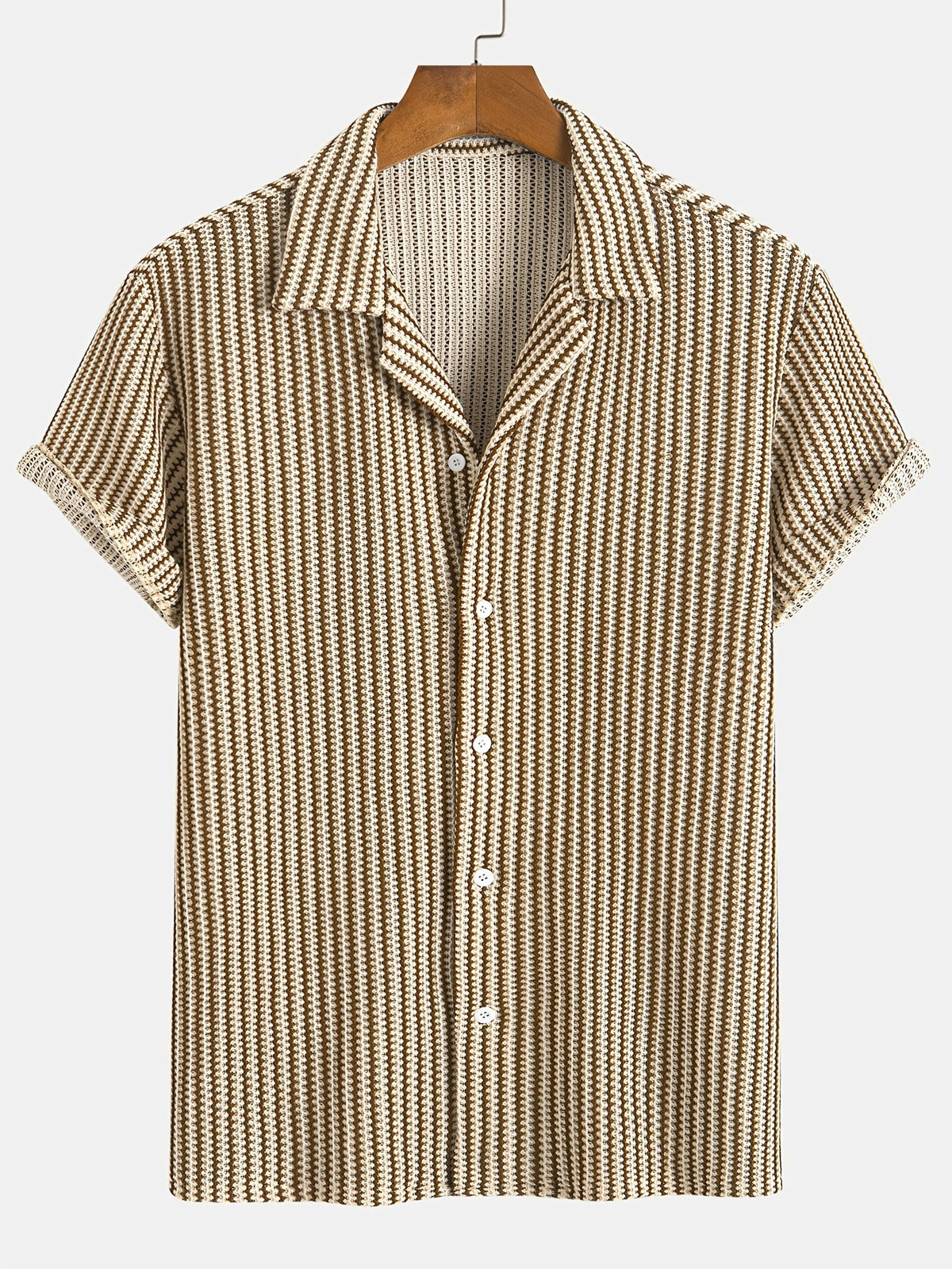 Tatum - Refined Striped Button-Up Shirt | By Mason & Reed London