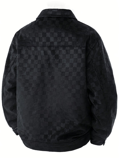 Xavi - Timeless Check Pattern Jacket | By Mason & Reed London
