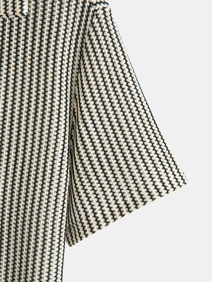 Tatum - Refined Striped Button-Up Shirt | By Mason & Reed London