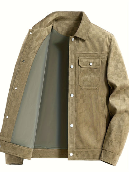 Xavi - Timeless Check Pattern Jacket | By Mason & Reed London