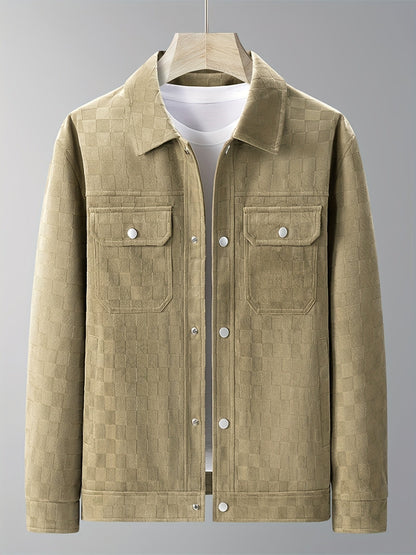 Xavi - Timeless Check Pattern Jacket | By Mason & Reed London