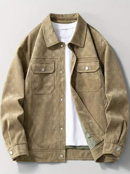Xavi - Timeless Check Pattern Jacket | By Mason & Reed London