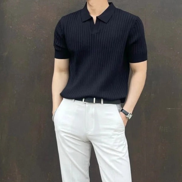 Randy - Slim Fit Classic Polo Shirt | By Mason & Reed London