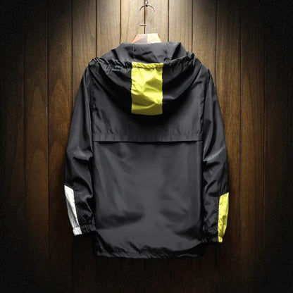 Walden - Color Block Half-Zip Windbreaker | By Mason & Reed London