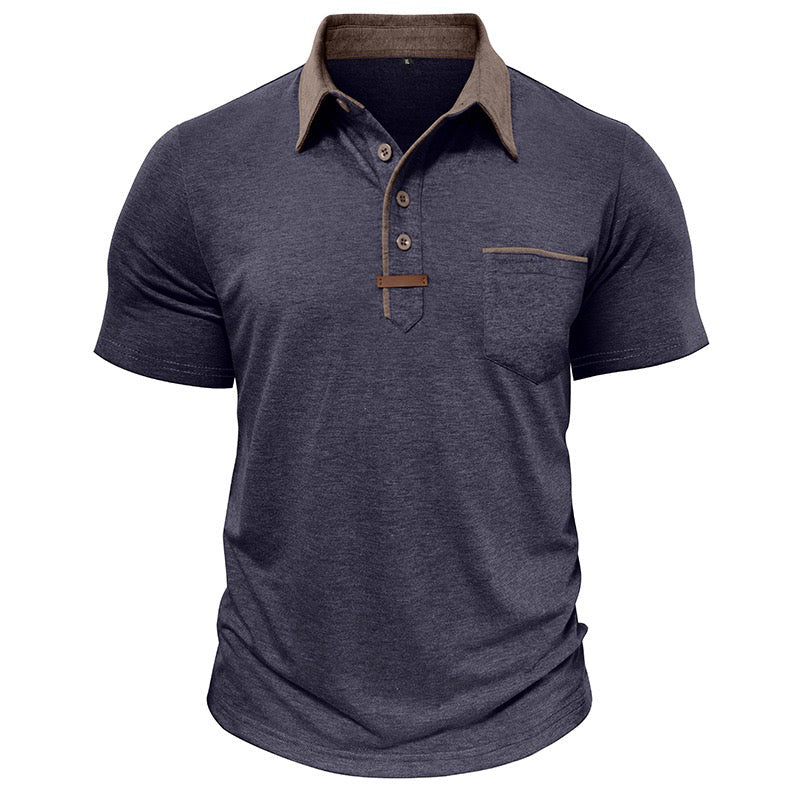 Chris - Classic Short Sleeve Polo Shirt | By Mason & Reed London