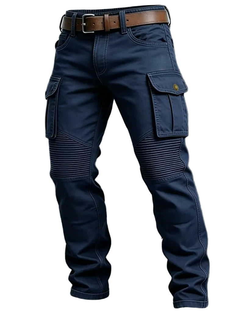 Xavier - Multi-Pocket Comfort Cargo Pants | By Mason & Reed London