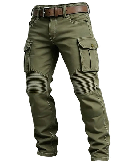Xavier - Multi-Pocket Comfort Cargo Pants | By Mason & Reed London