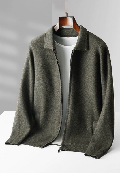 Oliver - Casual cardigan POLO vest | By Mason & Reed London
